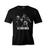 Scorpions - Group Siyah Erkek Tshirt
