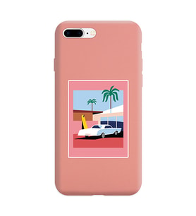 Pudra Lansman Telefon Kılıfı Iphone 8 Plus