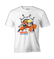 Naruto Beyaz Erkek Tshirt