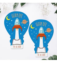 Uzay Temalı Uçan Balon Magnet
