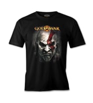 God of War 2 Siyah Erkek Tshirt