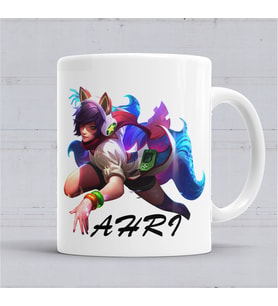 Ahri League of Legends Oyun Darius Yasuo Jinx Kupa Barda