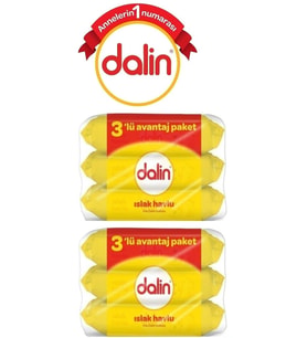 Dalin Islak Havlu Mendil Klasik 56 Yaprak 6 Lı Set (336 Yaprak)