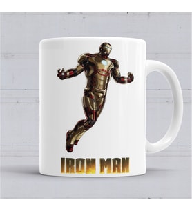 İronman Flying Kupa Bardak Porselen