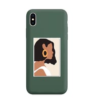 Koyu Yeşil Lansman Telefon Kılıfı Iphone X