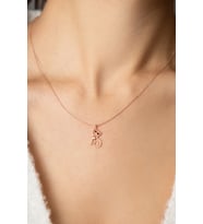Elika Silver Kadın Kedi Model  925 Ayar Gümüş Kolye