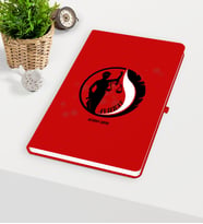 BK Gift Kişiye Özel Avukat Temalı Kırmızı Defter - 14
