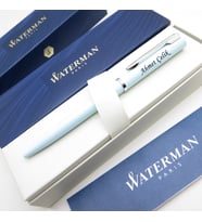 Waterman Allure Pastel Mavi CT Tükenmez Kalem  İsme Özel Kalem  Hediyelik Kalem