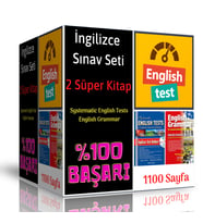 İngilizce Sınavlarına Hazırlık Seti (2 Süper Kitap)