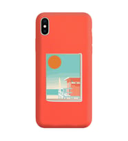 Turuncu Lansman Telefon Kılıfı Iphone X