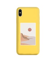 Sarı Lansman Kılıf iPhone X