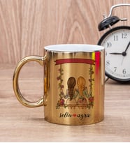 Best Friends Salıncak Tasarım Gold Kupa Bardak