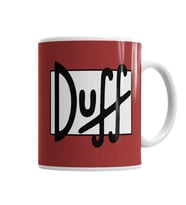 Cerveja Duff Kupa Bardak Porselen