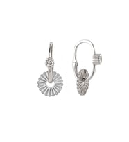 Afrodit Silver Rodajlı Gümüş Göçmen Küpe