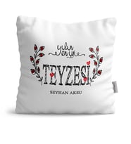 BK Gift Kişiye Özel Yılın En İyi Teyzesi  Yastık
