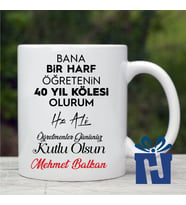 24 Kasım Öğretmenler Günü Kupa Bardak 5