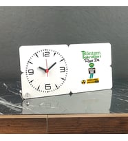 Röntgen Teknikeri Ahşap Masa Saati 002