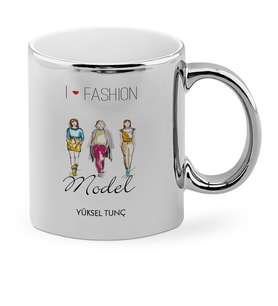 BK Gift Kişiye Özel Mesleki Model Krom Kupa Bardak  1