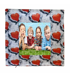 Sevgiliye puzzle yastık