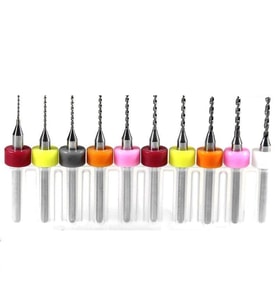 SCHULZZ 10 PARÇA 0.3 MM 1.2 MM MATKAP UCU KARBÜR DELME MİKRO (Karışık)