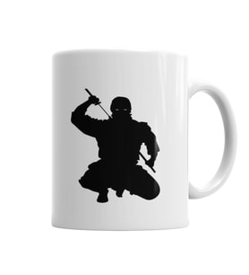 Ninja Kupa Bardak Porselen