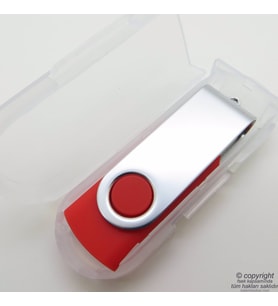 PG-85KG 16Gb. İsme Özel Usb Bellek Gümüş-Kırmızı İsme Özel Usb Bellek  Hediyelik Usb Flash Bellek