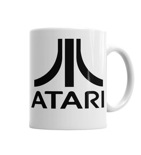Atari Logo Vintage 01 Kupa Bardak Porselen
