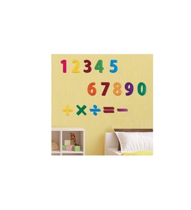 DUVAR ÇIKARTMA STICKER DEKORATİF DUVAR KAĞIDI,SÜS RAKAMLI DESEN PVC 48X33X0,5CM