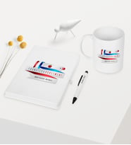 BK Gift Kişiye Özel Fransızca Öğretmeni Temalı Beyaz Defter Kalem Kupa Seti - 1