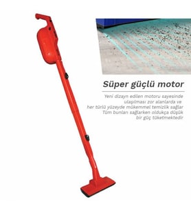 Fantom P 1200 Pratik Kırmızı Dik Elektrikli Süpürge 500 Watt