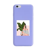 Lila Lansman Telefon Kılıfı Iphone 6s