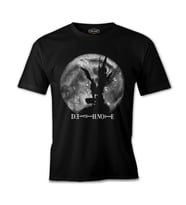 Death Note - Moon 2 Siyah Erkek Tshirt