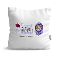 BK Gift Kişiye Özel Sosyal Bilgiler Öğretmeni  Yastık  2