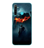 Batman Tasarım Süper Şeffaf Silikon Telefon Kılıfı Oppo Realmi 6i