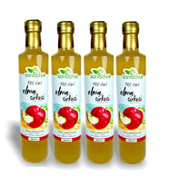 Sarıbahçe Elma Sirkesi 500 ml - 4'lü Paket (Doğal Fermente)