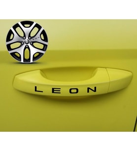 Seat Leon Kapı Kolu Sport Sticker Yapıştırma 8 Adet