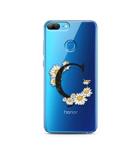 Papatya Harf Tasarım Süper Şeffaf Silikon Telefon Kılıfı Huawei Honor 9 Lite Ç-H