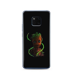 Baby Groot Tasarım Süper Şeffaf Silikon Telefon Kılıfı Huawei Mate 20 Pro 