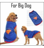 Superman Tişört Büyük Irk Köpekler İçin