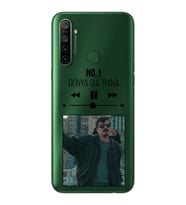 No.1 Mp3 Tasarımlı Süper Şeffaf Silikon Telefon Kılıfı Oppo Realmi 5i
