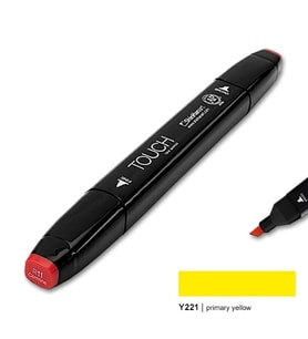 TOUCH TWIN MARKER Y221 PRIMARY YELLOW