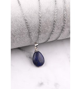 Lapis Lazuli Doğal Taş Kolye
