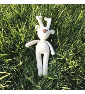 Naturaborn Natural amigurumi el örgüsü oyuncak geyik