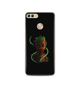 Baby Groot Tasarım Süper Şeffaf Silikon Telefon Kılıfı Huawei Y9 2018