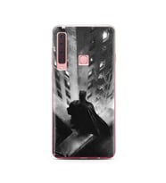 Batman Tasarım Süper Şeffaf Silikon Telefon Kılıfı Samsung A9 (2018)  