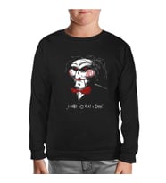 Saw - Testere Oyun Siyah Çocuk Sweatshirt
