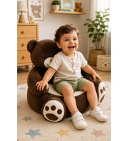 Ayıcık Pelüş Bebek Çocuk Koltuğu (Model 1)