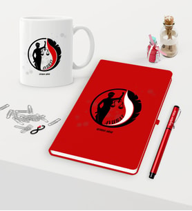 BK Gift Kişiye Özel Avukat Temalı Kırmızı Defter Kalem Kupa Seti - 14 (Model 1)