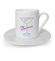 BK Gift Kişiye Özel Mesleki Barmen Türk Kahvesi Fincanı  2