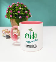Gıda Mühendisi Kupa Bardak Pembe